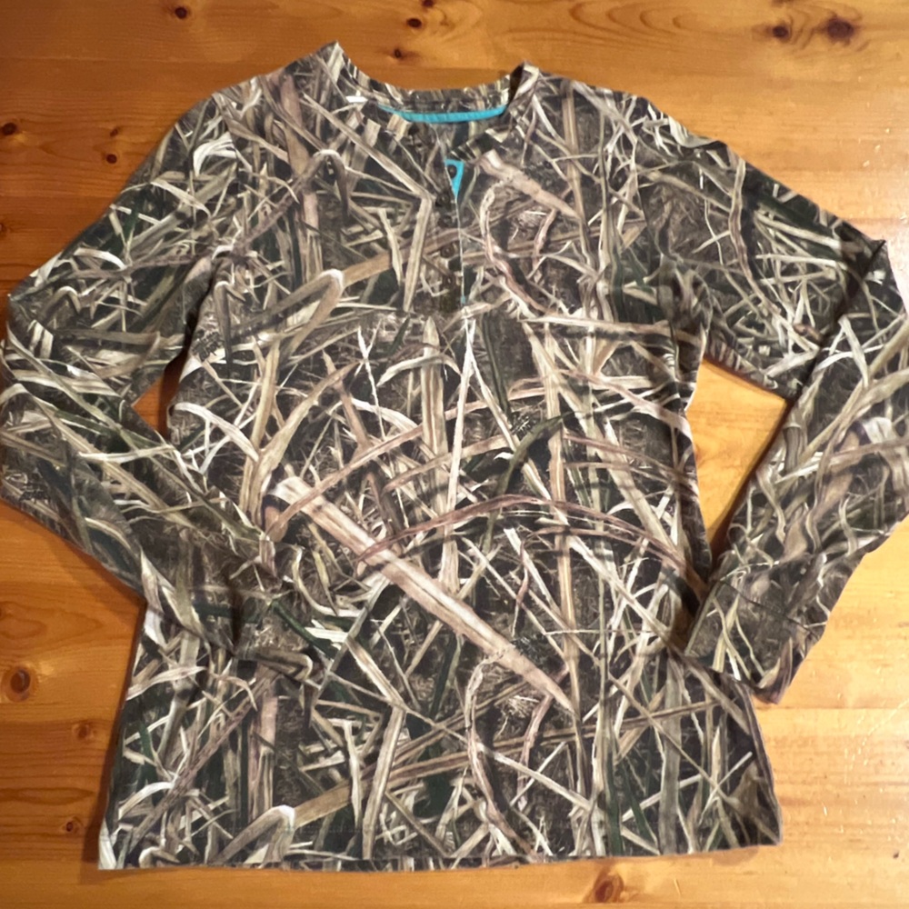 Mossy Oak Blades Camouflage Shirt